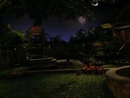 The Park with night fall