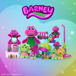 Barney's World Fisher-Price toys ad