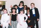 The children's cast of the first season of Barney & Friends at the Barney & Friends premiere gala.