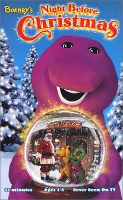 Barney S Night Before Christmas Barney Wiki Fandom