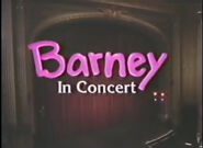 Title card as seen in the TV version on the Barney & Friends Family Marathon