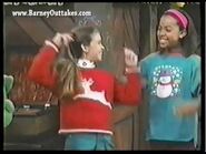 Barney the Dinosaur Outtakes - You Go, Girls! (Barney's Night Before Christmas - VHS)