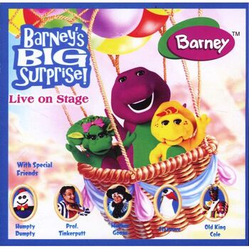 Barney S Big Surprise Live On Stage Barney Wiki Fandom Barney S Big Surprise Live On Stage Barney Wiki Fandom