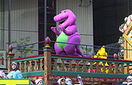 Barney in Macy's Thanksgiving Day Parade 1999.