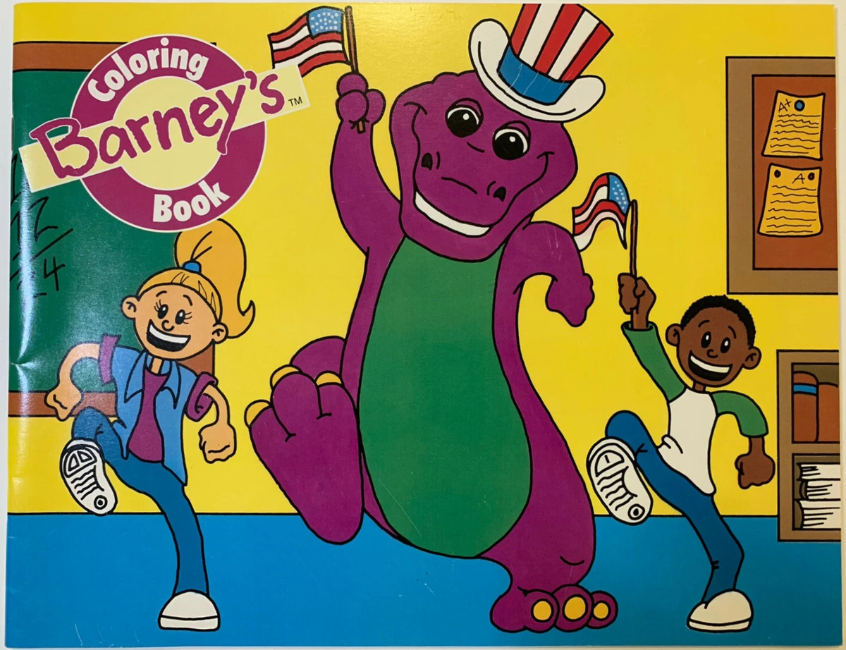 Barney Coloring Books Barney - 1200
