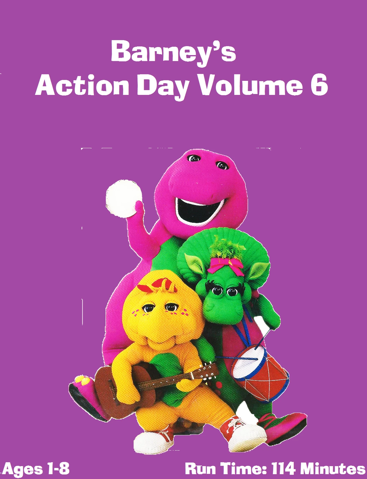 Barney's Action Day Volume 6 Barney&Friends Wiki Fandom