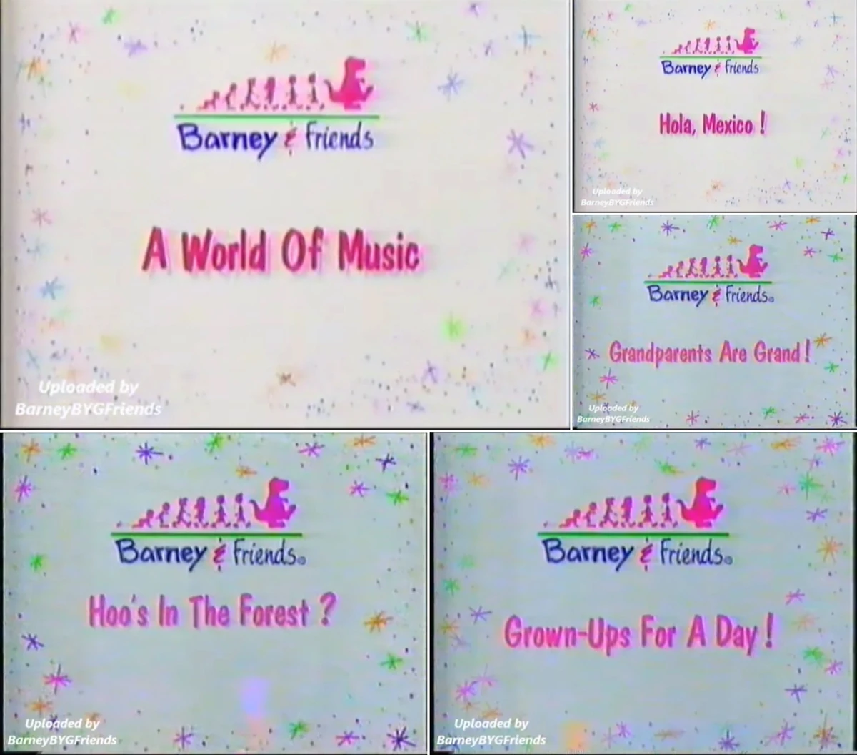 The Barney Collector Surprises - 2020S & 2020 (Barney’s Adventure Bus ...
