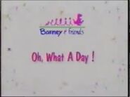 Oh, What A Day! Title Card