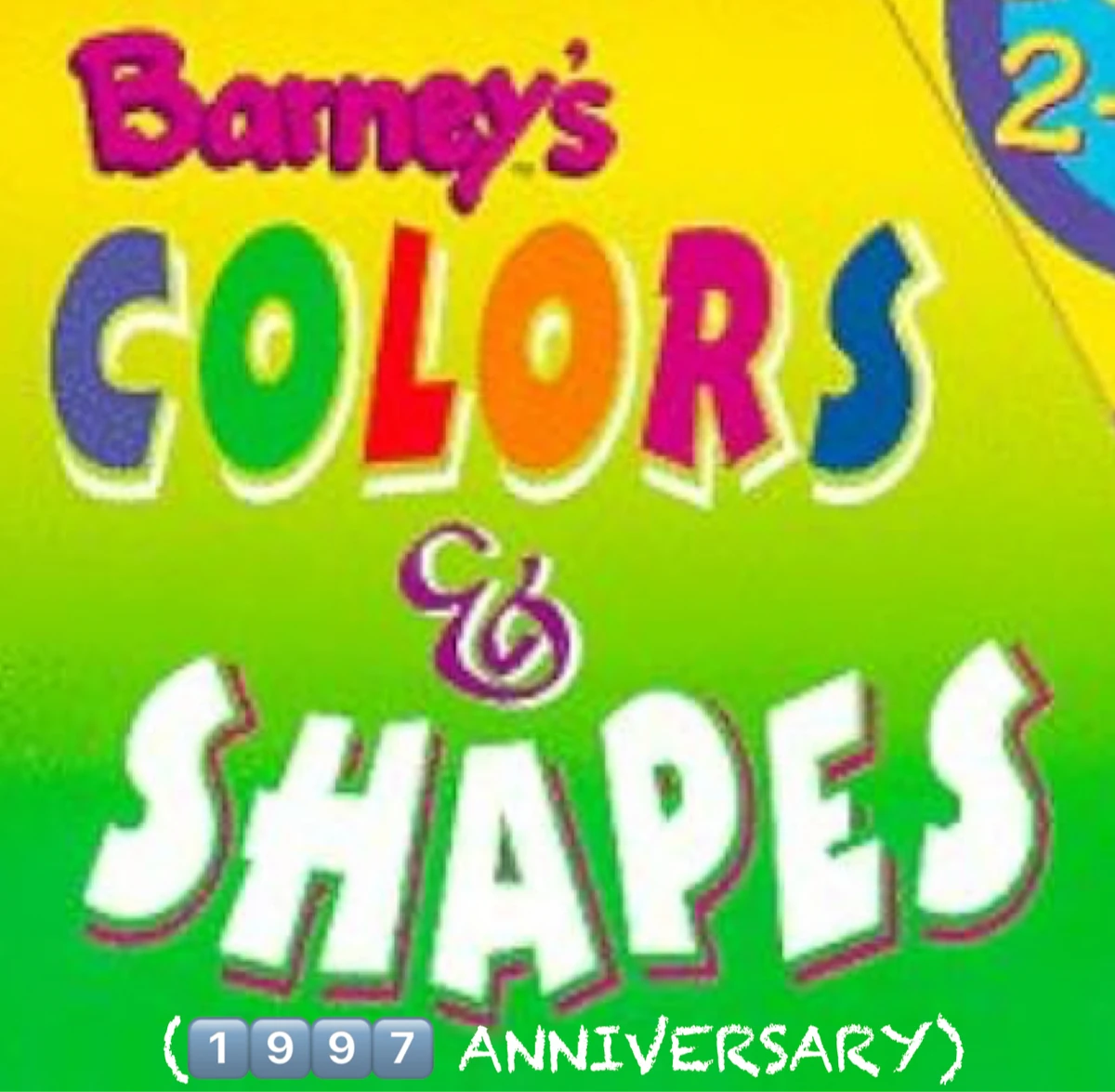 Barney's Colors & Shapes (1️⃣9️⃣9️⃣7️⃣ Anniversary) | Barney&Friends ...