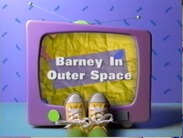 barney in outer space