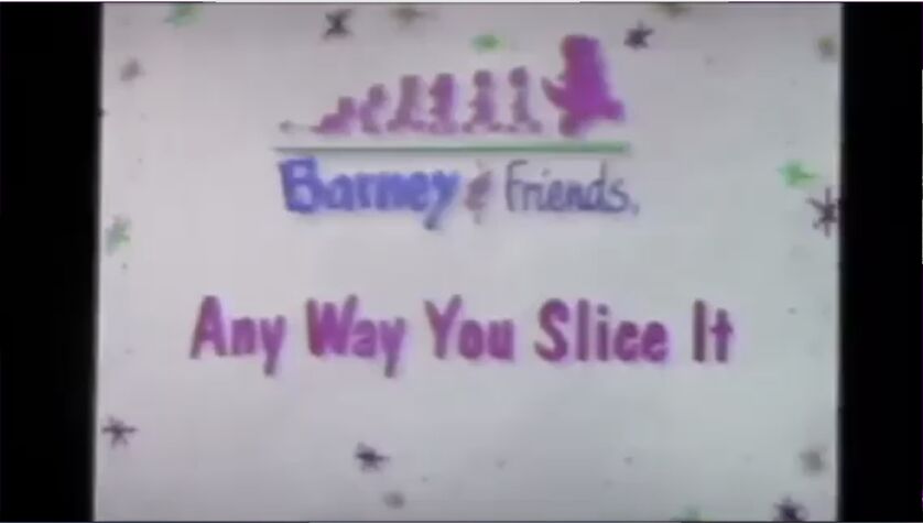 Any Way You Slice It Title Card From Playing It Safe