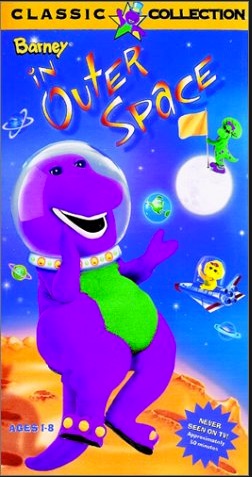 barney in outer space