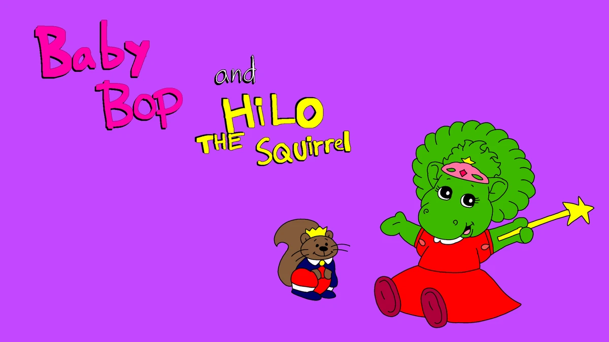 Baby Bop and Hilo The Squirrel | The Magical Playtime Wiki | Fandom