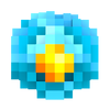 Crystal golem head