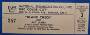 Blank Check (June 03, 1975)