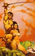 Frazetta PoM.jpg (69 KB) John Carter and Dejah Thoris by Frank Frazetta
