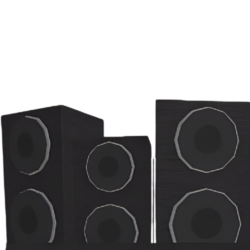 Speaker with cheap base