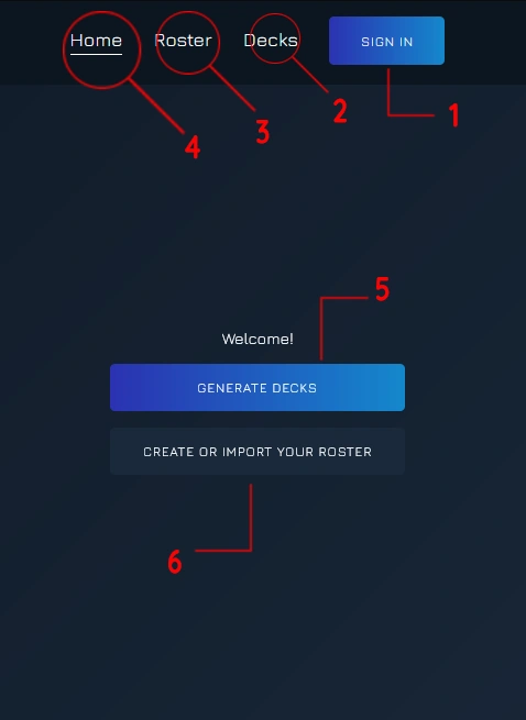 Deck Builder And Deck Generator 3rd Party Site Baseball Superstars 
