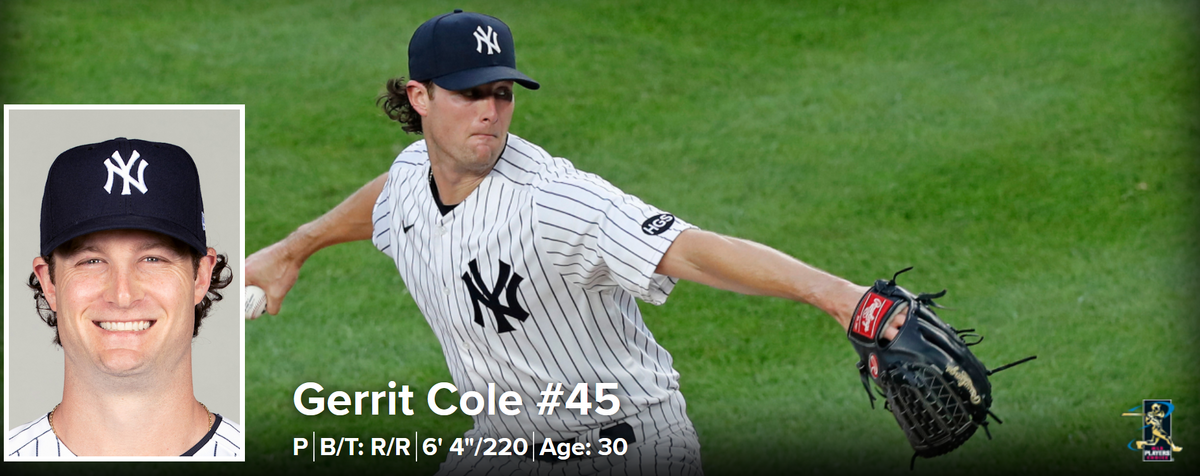 Gerrit Cole Ranked 2nd on MLB Network's Top 10 Starting Pitchers -  Pinstriped Prospects