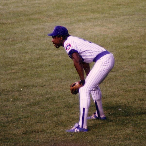 Andre Dawson - won NL MVP his first year with the Chicago Cubs