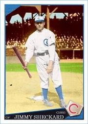 A photo of Jimmy Sheckard.