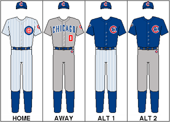 chicago cubs jersey history
