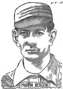 Drawing of Marty Bergen