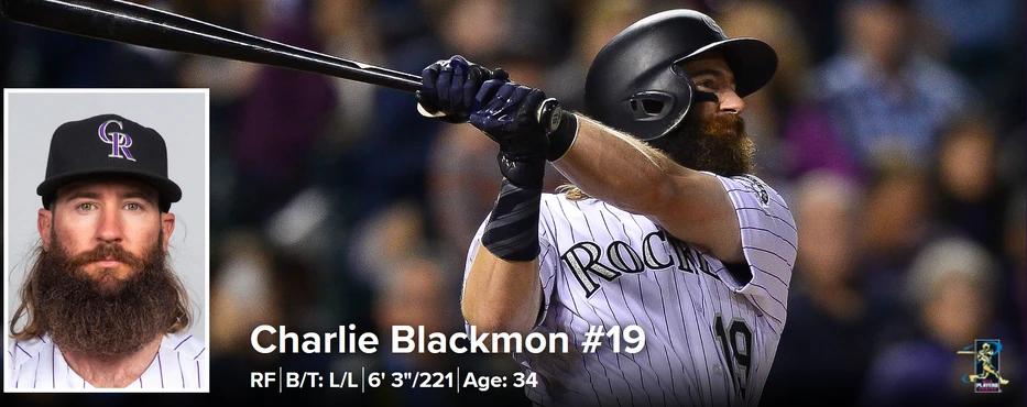 MLB Charlie Blackmon 2021