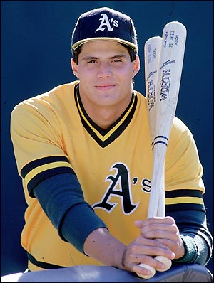 1986 Jose Canseco American League Rookie of the Year Award