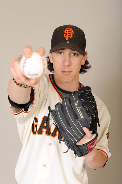 Former Grizzlies / SF Giants pitcher Tim Lincecum in Fresno