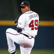 A photo of Jair Jurrjens.
