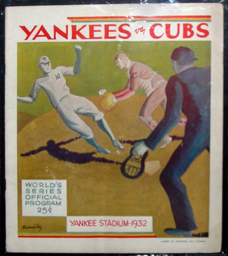 World Series - The Lineups - 1932 - New York Yankees vs Chicago Cubs 