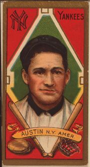 Jimmy Austin baseball card