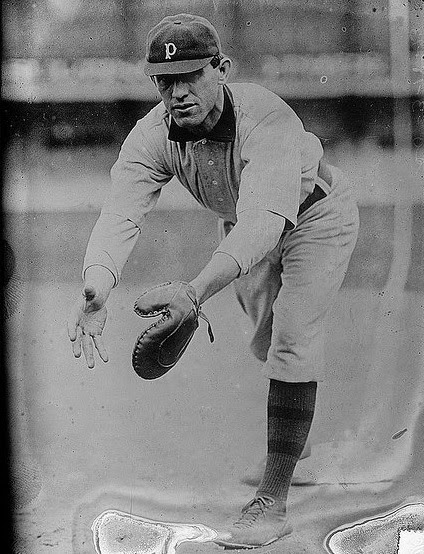 Kitty Bransfield, Philadelphia Phillies, baseball card portrait]