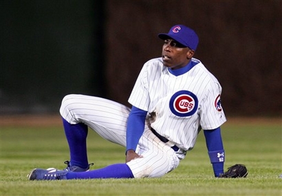 Alfonso Soriano of New York Yankees leaves Chicago Cubs with
