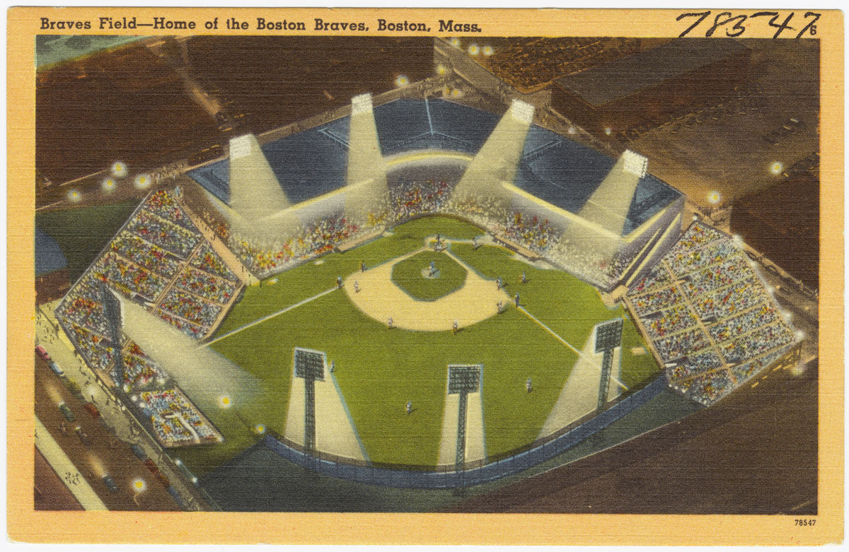 Braves Field, “World Greatest Baseballpark”, Where Bigger Did Not