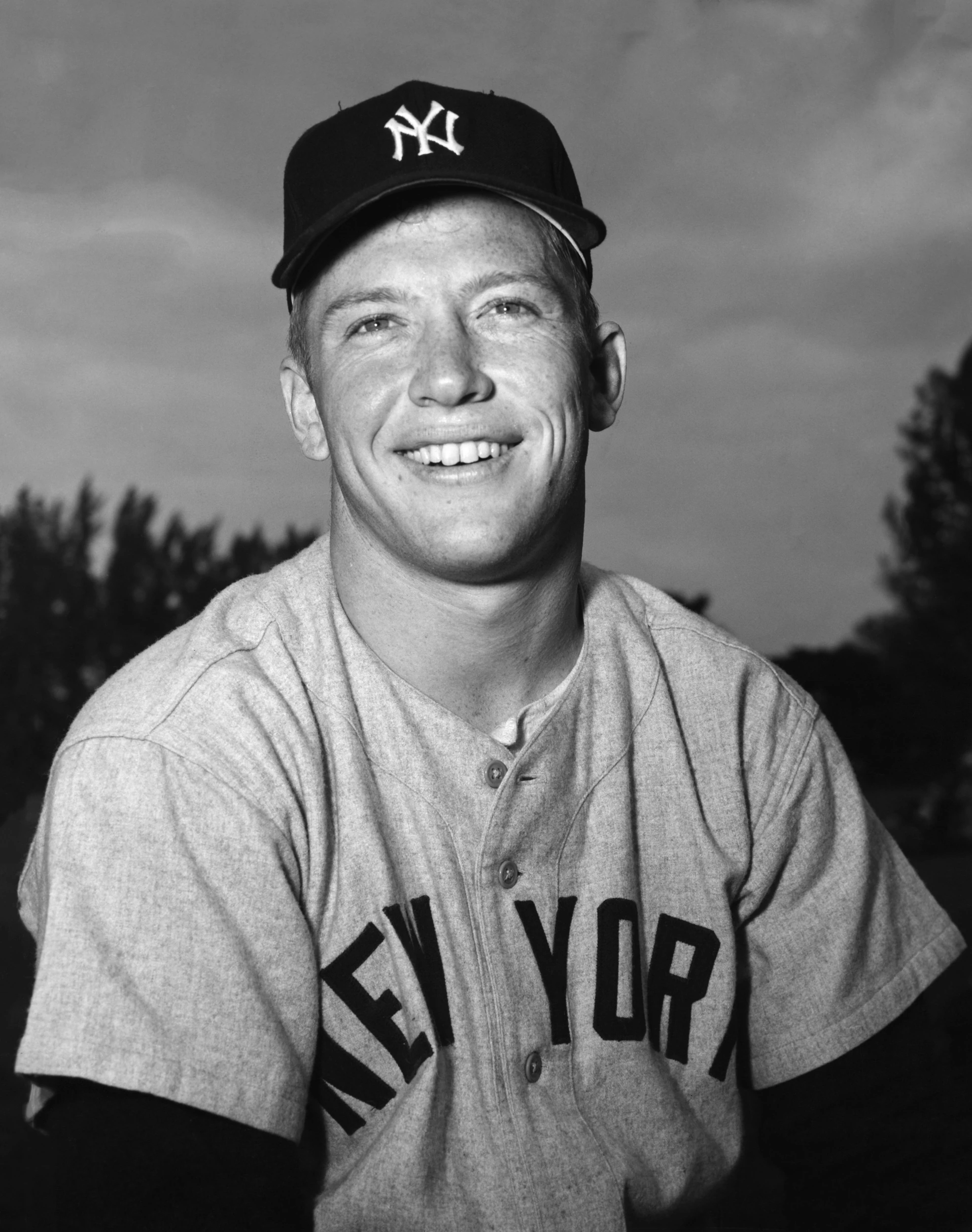 Mickey Mantle Photo Dates From First Yankee Spring Start