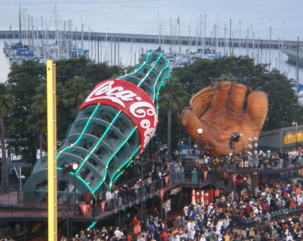 San Francisco: AT&T Park - Seals Plaza, Located behind cent…