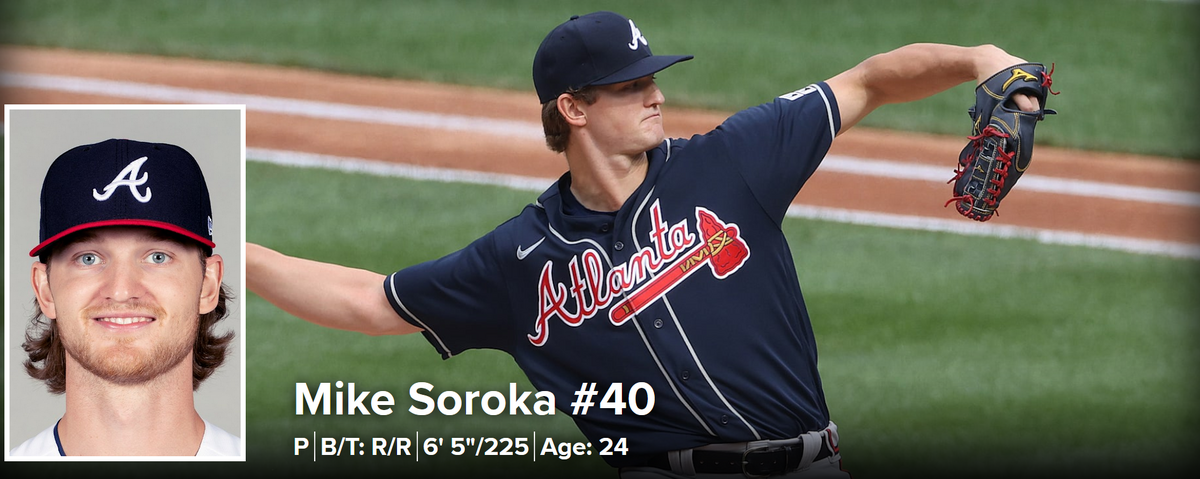 Atlanta Braves Mike Soroka Cream Authentic 2020 Alternate Jersey