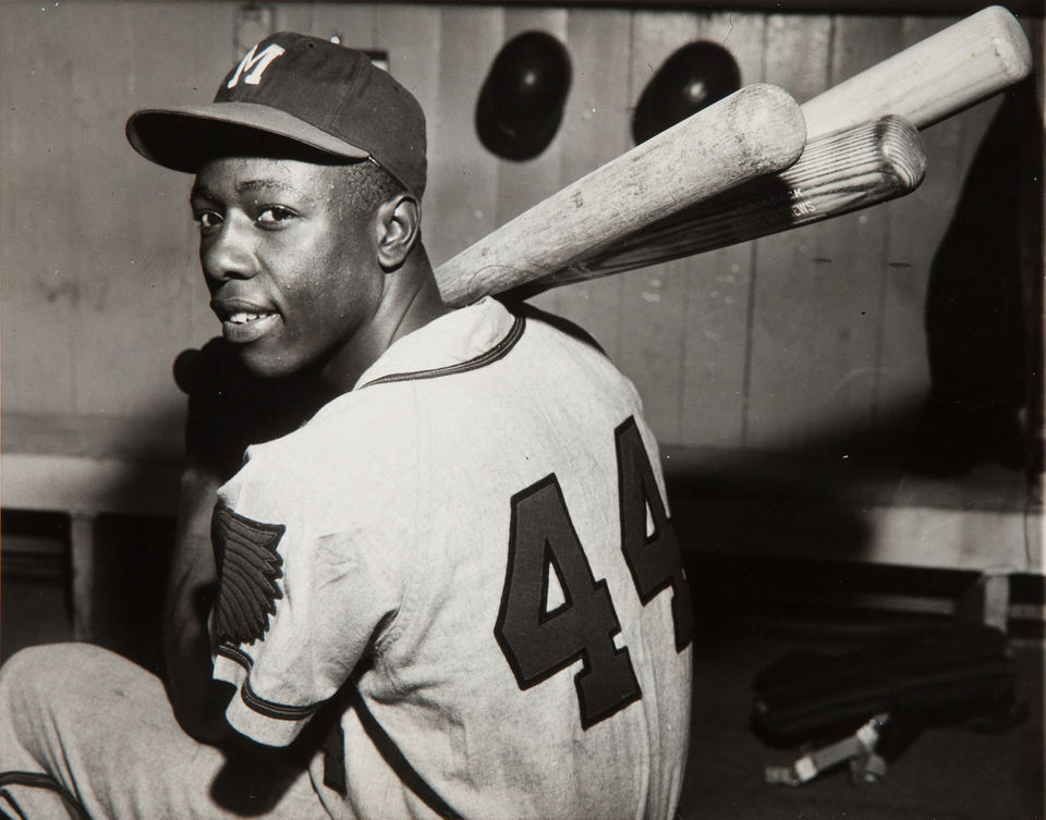 Baseball greats at Crosley Field: Bench, Rose, Mays, Koufax