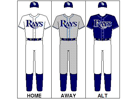 Tampa Bay Rays colors