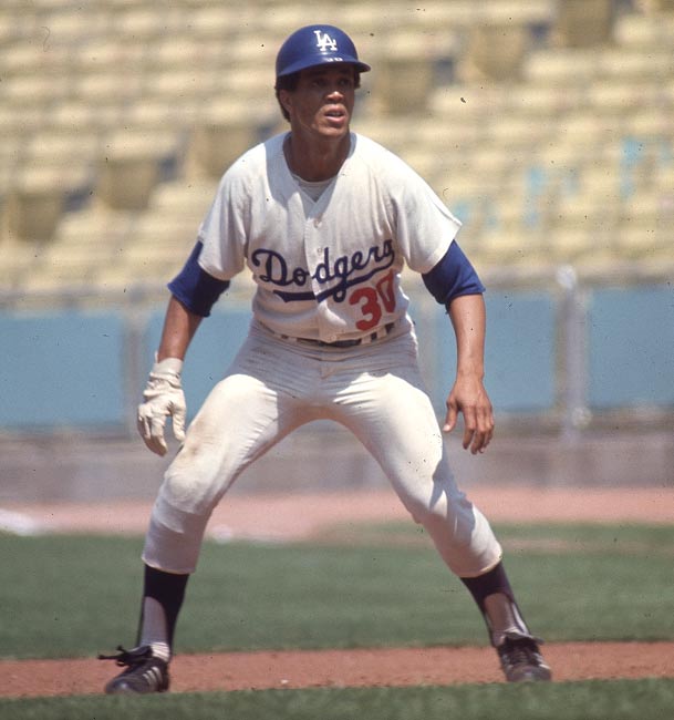 Maury Wills with some of the bags he - Baseball In Pics