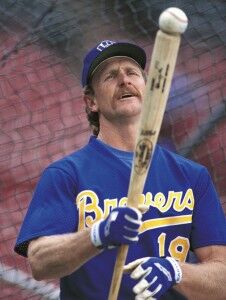 Yount and Molitor” (Robin Yount and Paul Molitor) Milwaukee Brewers 