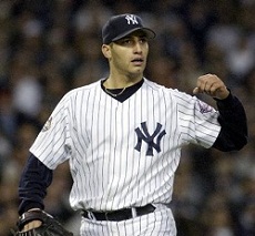 Andy Pettitte earns the 250th win of his career with 7 1/3 innings