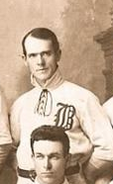 Bergen in the Beaneaters' 1899 team photo