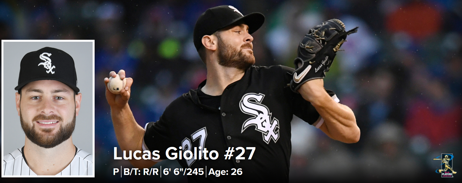 Lucas Giolito White Sox 3-6 Cubs Crosstown Classic Series 