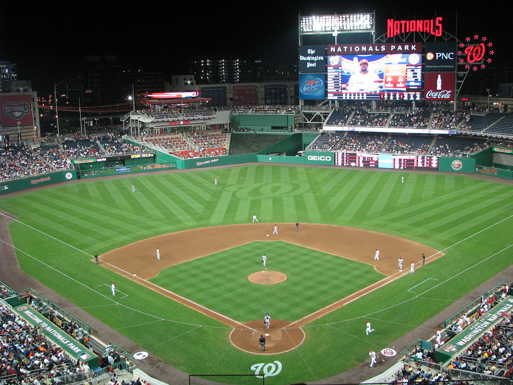 The site sits across from Nationals Park along Anacostia River