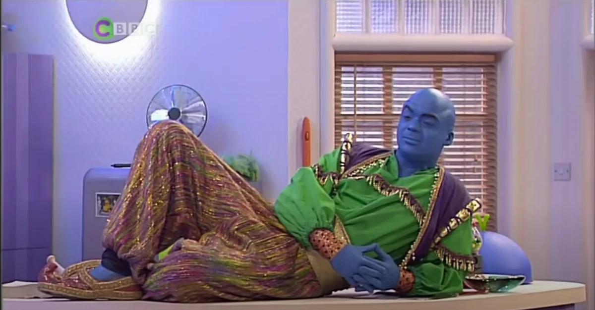 Mean Genie Basil Brush Wiki Fandom