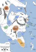 A fan map of Rohagi, based off of the official map.