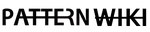 Pattern Wiki Wordmark